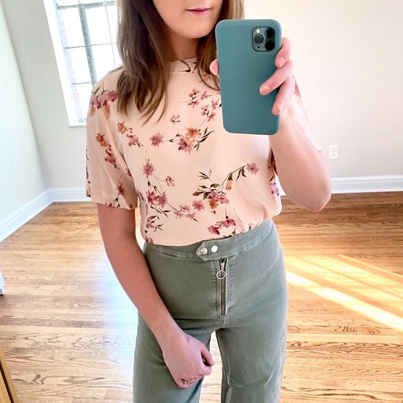 Vintage Tops - Vintage • NWT Girly Floral SpringTime Tee